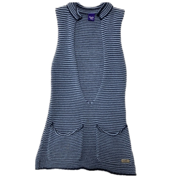 TNA V-NECK KNIT HEMP/COTTON VEST - Size XXS - Picture 1 of 10